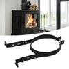Adjustable Fireplaces Fixing Chimney Pipe Holder Portable Fireplaces Flue Liner Clamps Wall Support Chimney Pipe Bracket