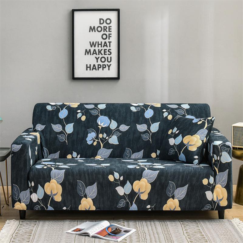 Printed Sofa Cover All-Inclusive Universal Elastic European Sofa Cover Sofa Cushion Sofa Towel Cover Cloth