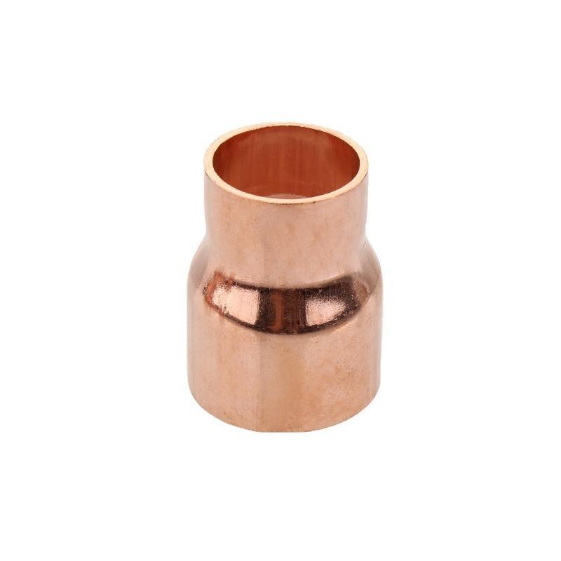 Copper Size Head Welding Reducer Pipe Joint With A Diameter Of 8 To 6.35 For Air Conditioning And Cold Storage Fittings