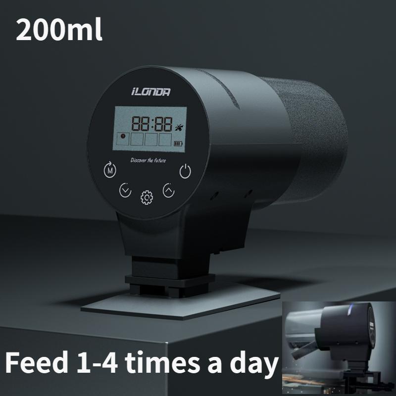 Aquarium Feeder Automatic Tank Auto Fish Timer Digital LCD Automatic Electronic Intellectual Ability Fish Foods Smart Feeder
