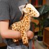 25/35cm Lifelike Giraffe Plush Toy Cartoon Stuffed Animal Simulated Giraffe Plushies Cuddly Doll