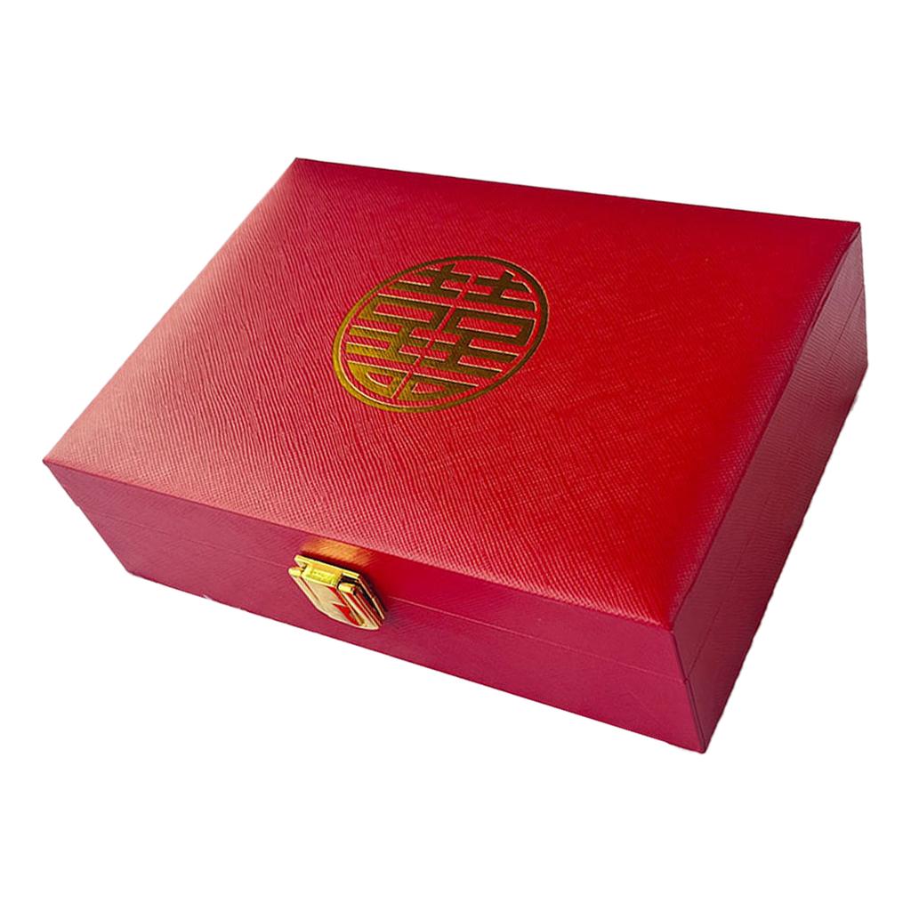 Jewelry Organizer for Engagement and Wedding Rings Accessories Storage Case Display Box for Rings Necklaces Bracelet