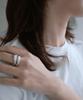 Chorock A Ring (Glossy-Silver)
