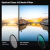K&F CONCEPT K Series 49-82mm Filters UV/CPL/ND2-400/Black-Mist 1/4 Cap Clean Cloths Camera Lens Filter Set for Nikon Canon Leica