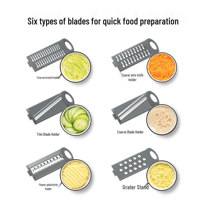 SUPOR Multifunktions-Gemüseschneider und Reibe