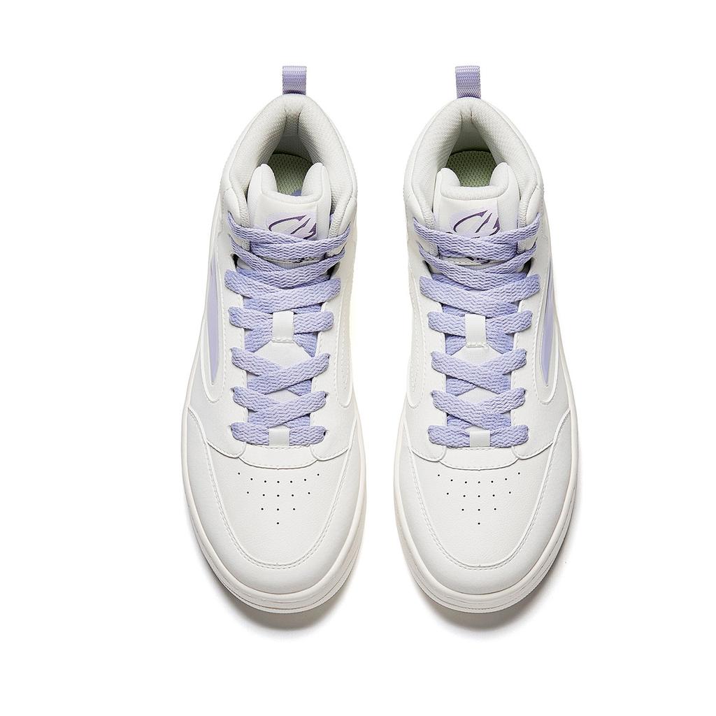 New Anta Lightweight And Wear resistant High top Skateboard Shoes Women's 922548005Q-1