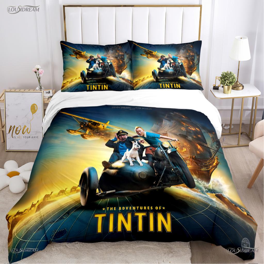 Comforter Casal Cartoon Dog Funny All Season Comforter Bedding Sets Soft And S Single/Double/Queen/King