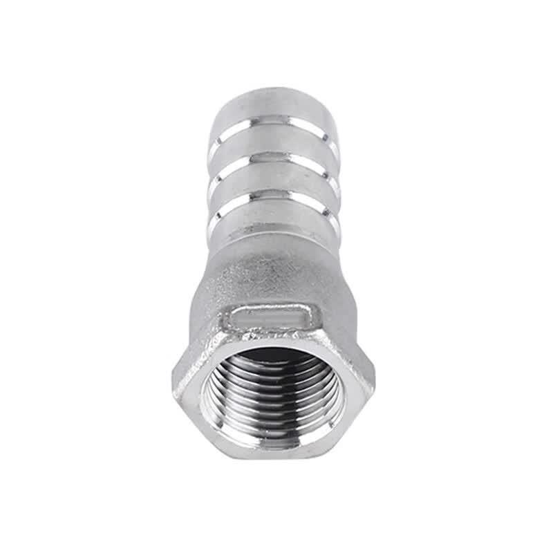 304 Stainless Steel Hex Barb Hose Connector