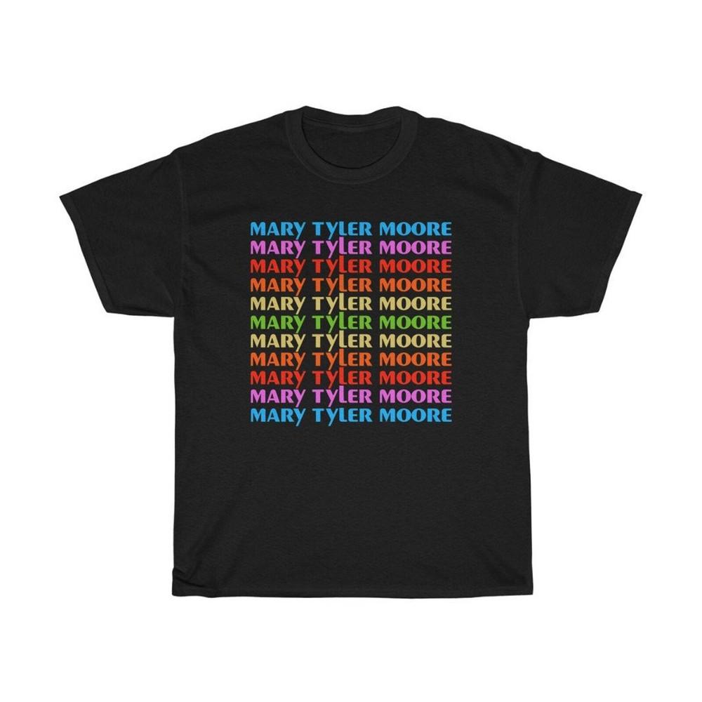 Mary Tyler Moore Retro Tv Show Black T-Shirt Size S to 5XL Unisex T-Shirt XXXXL