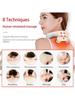 White neck massage multifunctional neck relaxation massager portable neck care tool