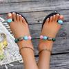 Fashion Summer New Women's Flat Slippers Bohemian Style Roman Sandals Plus Size Beach Flip Flops Slides Women Slippers