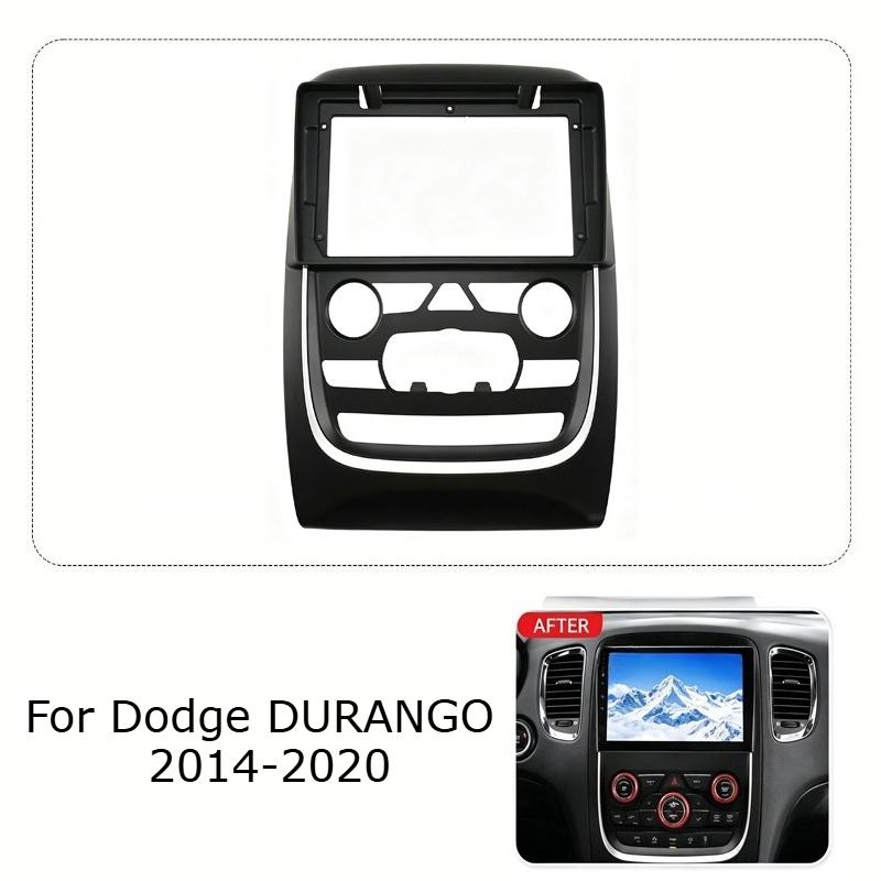 For Dodge DURANGO 2014-2020 9Inch Car Fascia Frame Decorative Panel Mounting Auto Interior Accessories