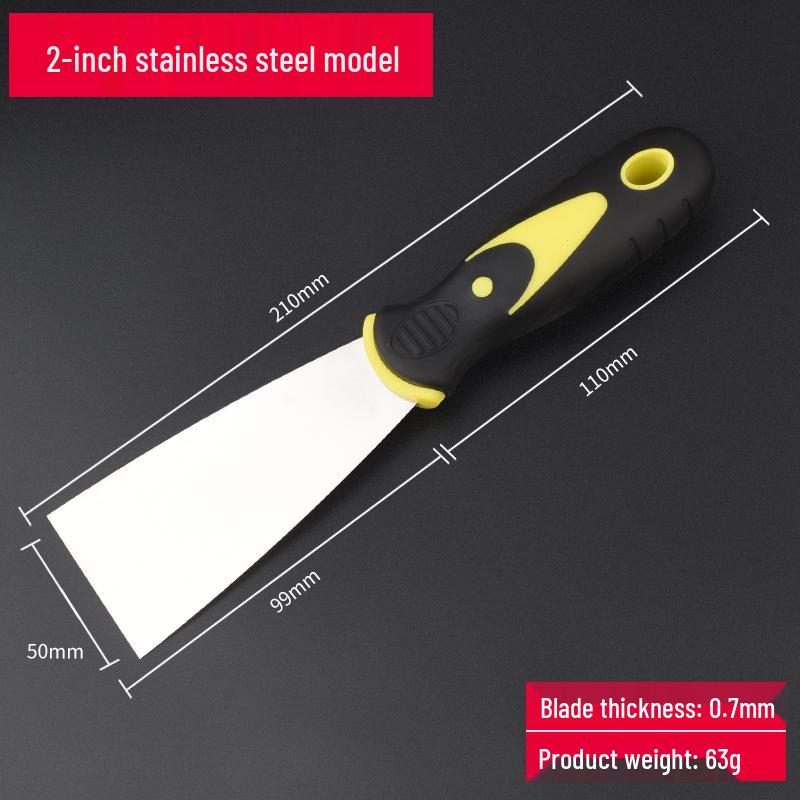 Stainless Steel Putty Knife Scraper and Spatula for Wall Caulking and Painting