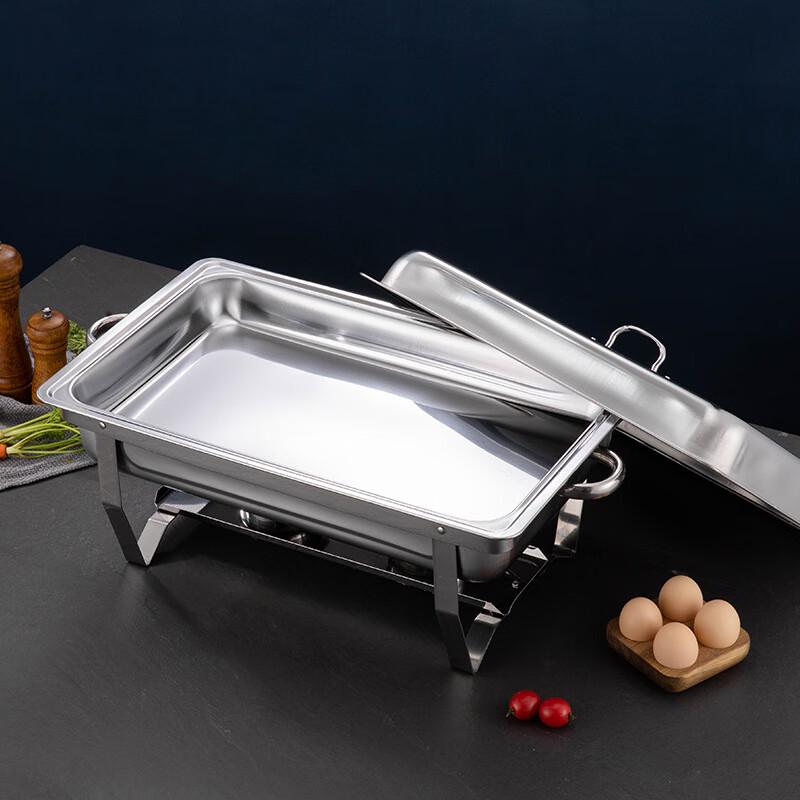 Квадратная спиртовая горелка ZISIZ из нержавеющей стали