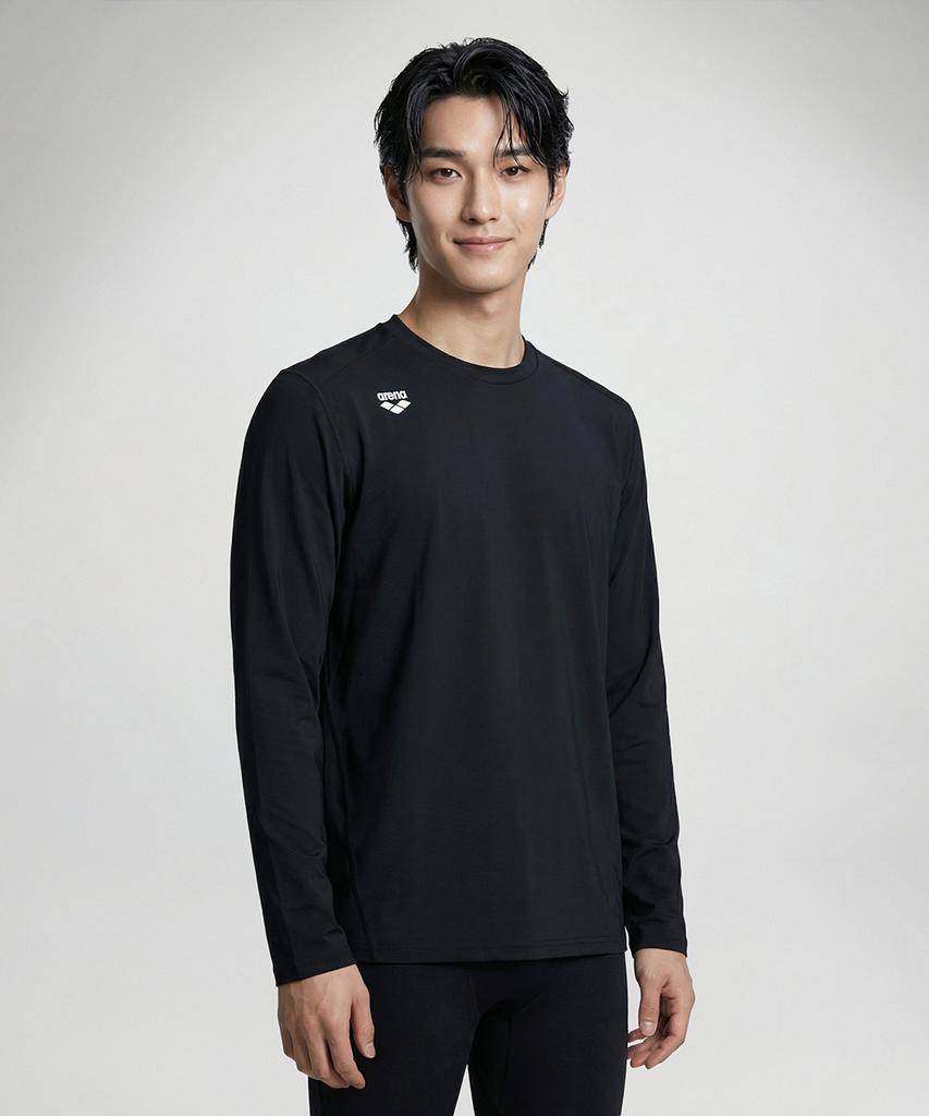 Alena Solar Lab Men'S Rash Guard A6Bm1Rr13Blk