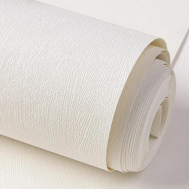 Non Self-adhesive Wallpaper Living Room Bedroom Background Wall Modern Minimalist Solid Color Wallpaper Wall Decor