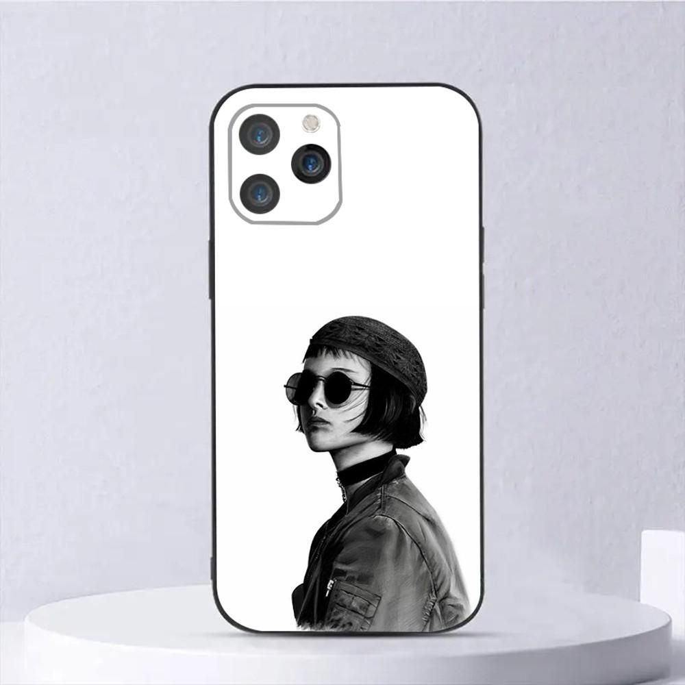 

Film Leon The Professional Phone Case For iPhone 15,14,13,12,11,Plus,Pro Max,XS,X,XR,SE,Mini,8,7 Soft Silicone Black Cover iPhone12