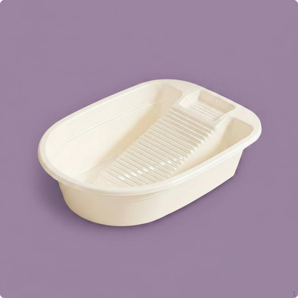 Thickened Washboard Basin Large Capacity Household Item Stackable for Students