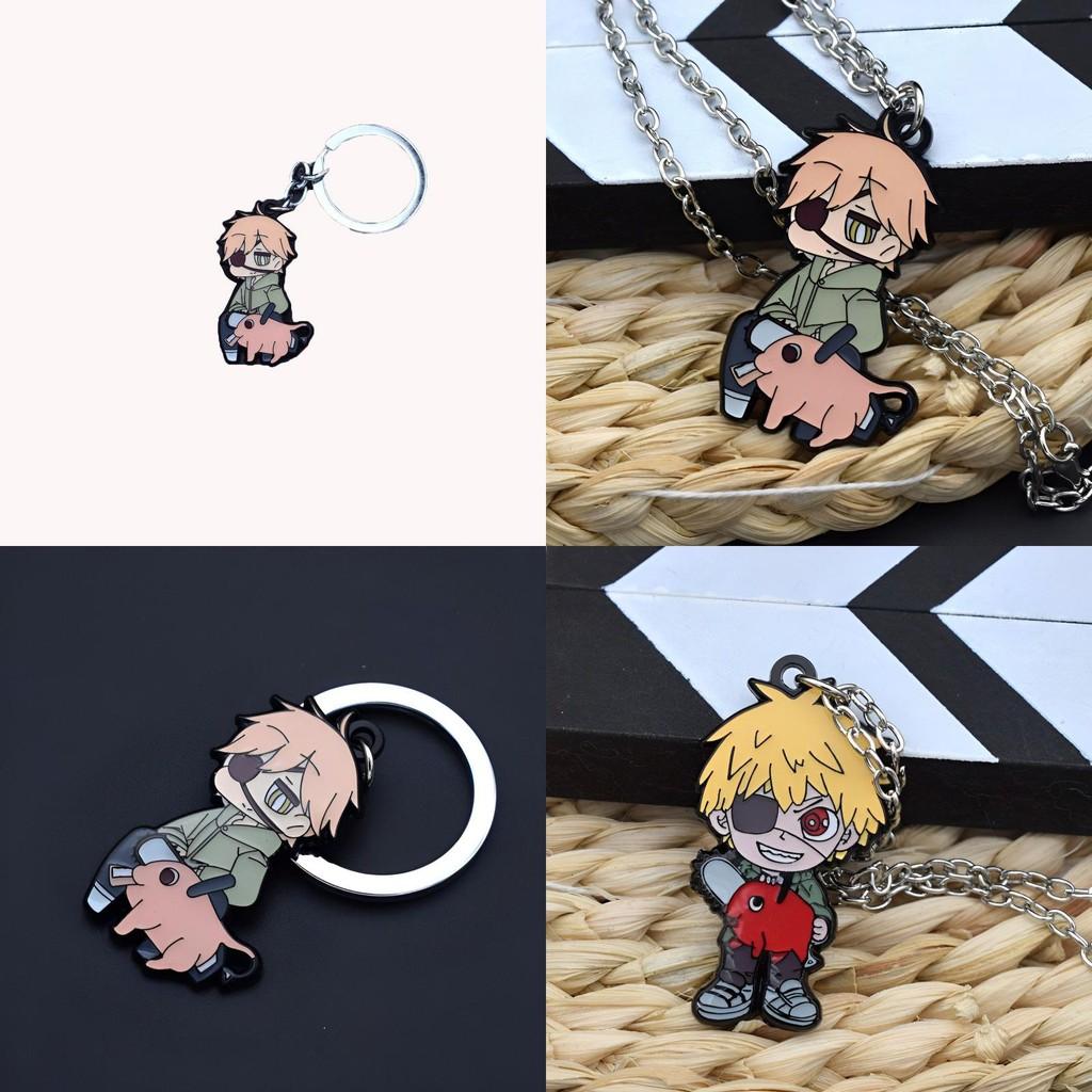 Chainsaw Man Denji Zinc Alloy Keychain/necklace Perfect Gift For Fans!
