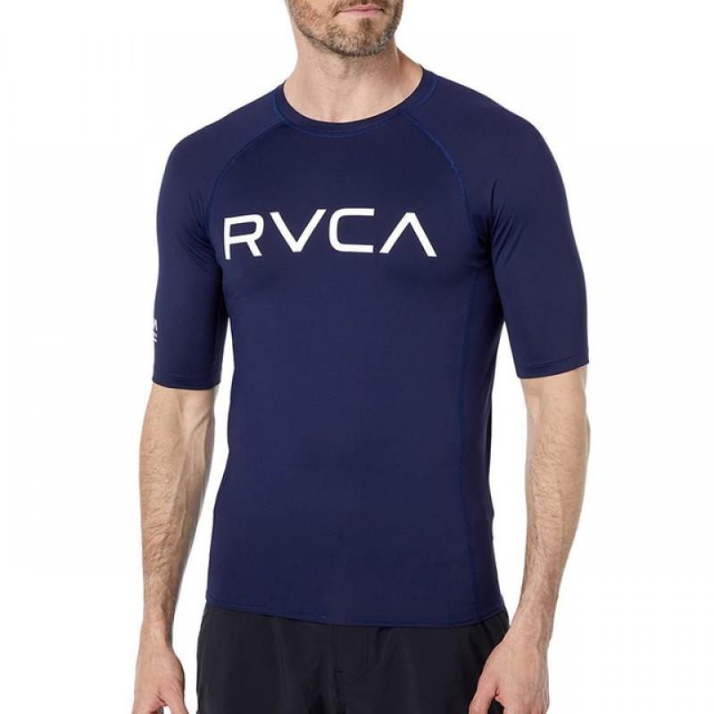 RVCA Diving Suit Men s Outdoor Sports Sunscreen Surfing Long-sleeved Short-sleeved Swimming Top Quick-drying Jellyfish XS
