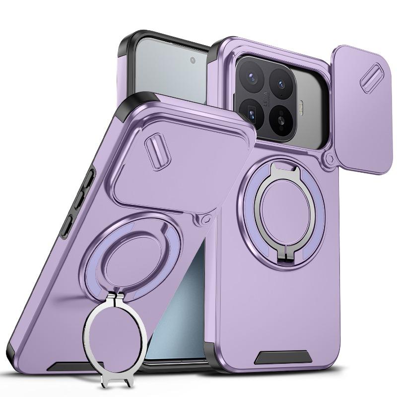 Capa for Xiaomi 17T Pro 15T 14T Pro Case for Xiaomi Mi 17T Cover Armor Slide Camera Ring Magnetic Stand Shockproof Phone Funda