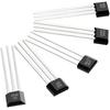 5pcs SS41F A3144 SS49E 0H137 ATS276 US1881 UGH3503 Hall Effect Sensor TO-92 Hall Element Sensor Motor 3 Pins for Arduino