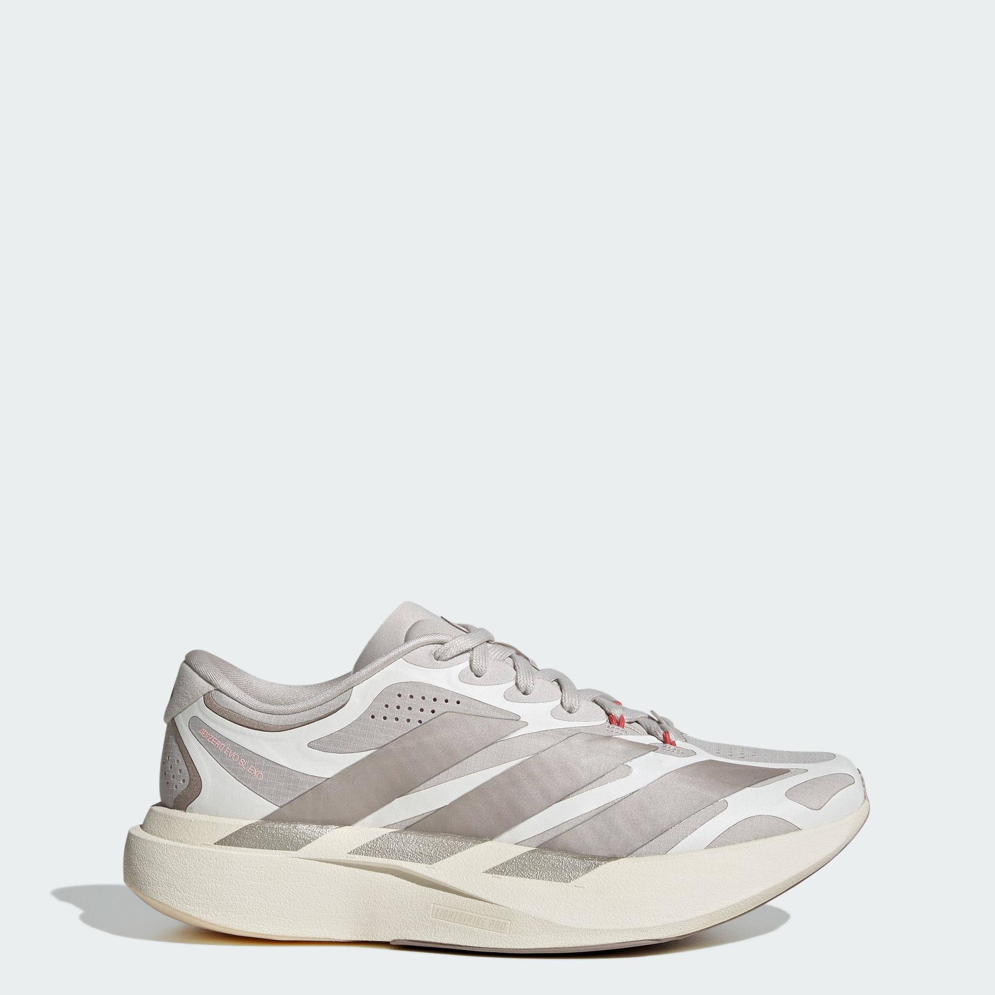 adidas Adizero EVO SL EXO White Haze Coral (Women s) 36