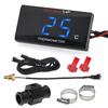 Motorcycle Thermometer for Koso Water Temperature Tank Retrofit Sensor °C for XMAX300 CB400 MT 07 09 Adaptor Joint Pipe 16~22mm