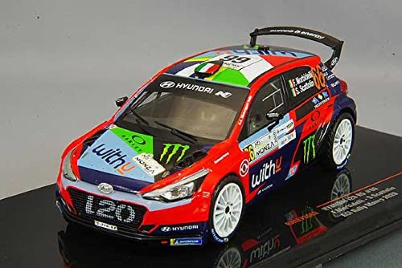 Ixo Ixo Model Hyundai I20 R5 20ACI Montza RAM780LQ #66 F.Morbidelli/S.Scattolin 1/43