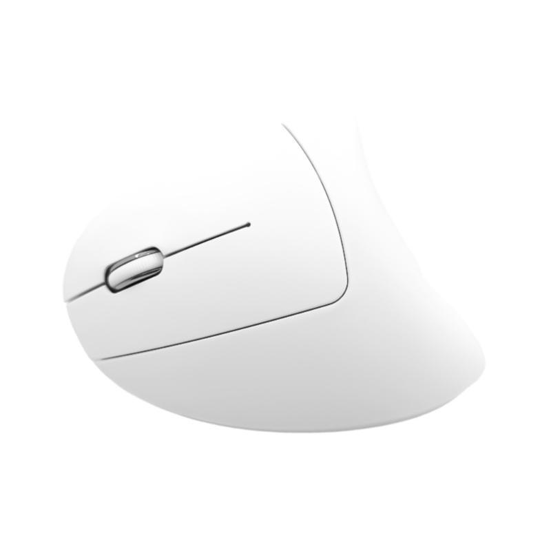 Vertical Ergonomic Wireless Mouse Cordless Optical Mouse1200DPI Adjustment and USB Receiver for Laptop and Desktop