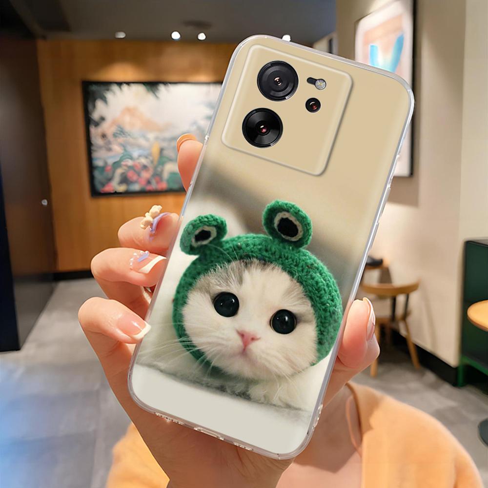 For Xiaomi 13T Case Mi13T Back Cover Soft Silicon Funda For Xiaomi 13T Pro Soft Fashion Cute Cartoon Cases For Xiaomi Mi 13T Pro
