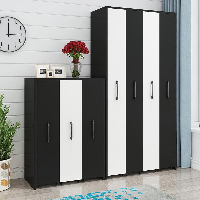 Mobile Dustproof Bookshelf: Sliding, Wheel-Equipped, Drawer-Type Storage Cabinet