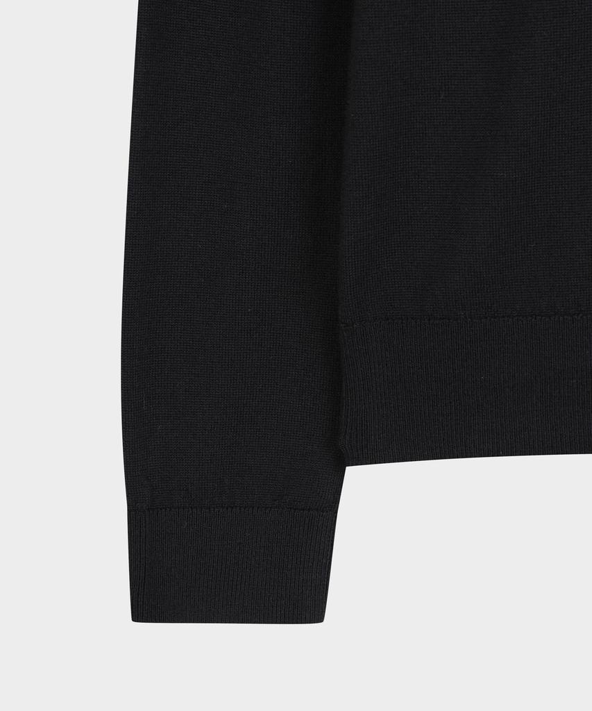BROOKS BROTHERS [Women'S] Wool Solid Turtleneck (Black) (Bbwuwbg405)