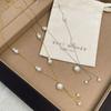 Luminous Tassel Necklace 925 Silver with High-Luster Faux Pearl a Flowing Drop of Elegance That Moves With You