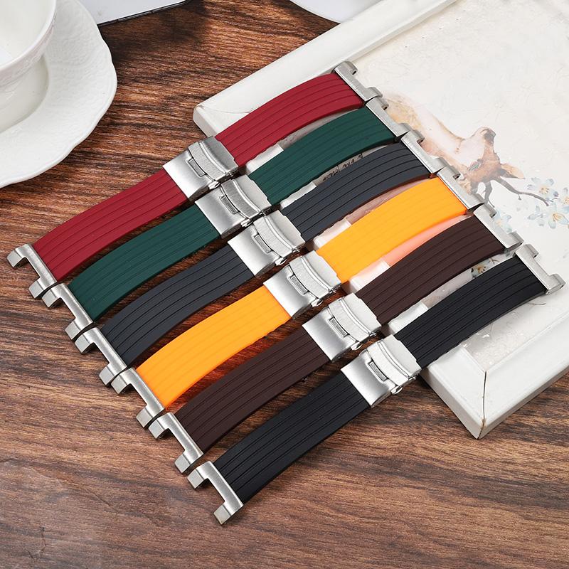 For Casio Gst-b100 Watch Strap Silicone Men GST-W300 210 400G S130 S310 S330 B100 Band Metal Adapter Modified Rubber Watchband