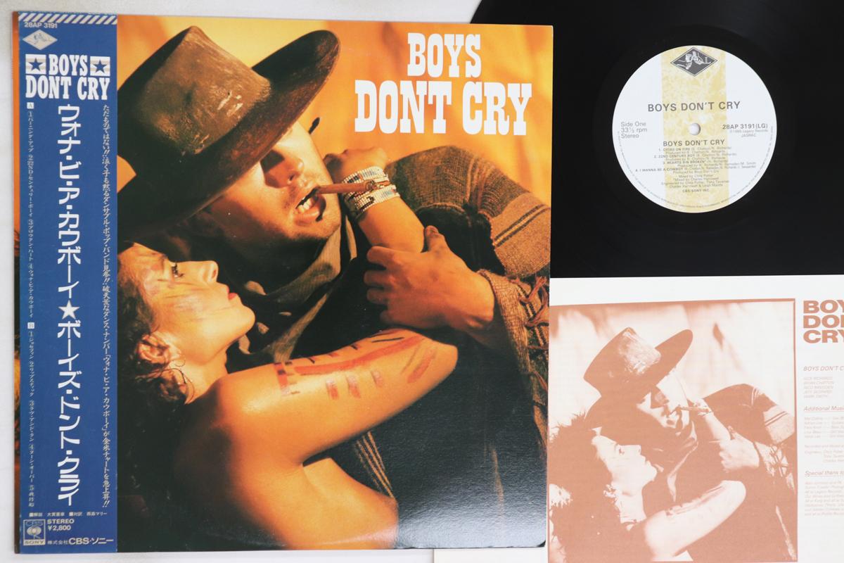 

LP Пластинка BOYS DON T CRY - Boys Don t Cry 28AP3191 LEGACY 1986 Япония Оби Рок Б/У