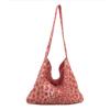 Leopard Print Canvas Bag, Female Tide College Style Tote Bag, Casual Large-Capacity Portable Shoulder Bag.