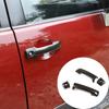For Toyota FJ Cruiser 07-21 ABS Fiber Exterior Side Door Handle Cover Trim