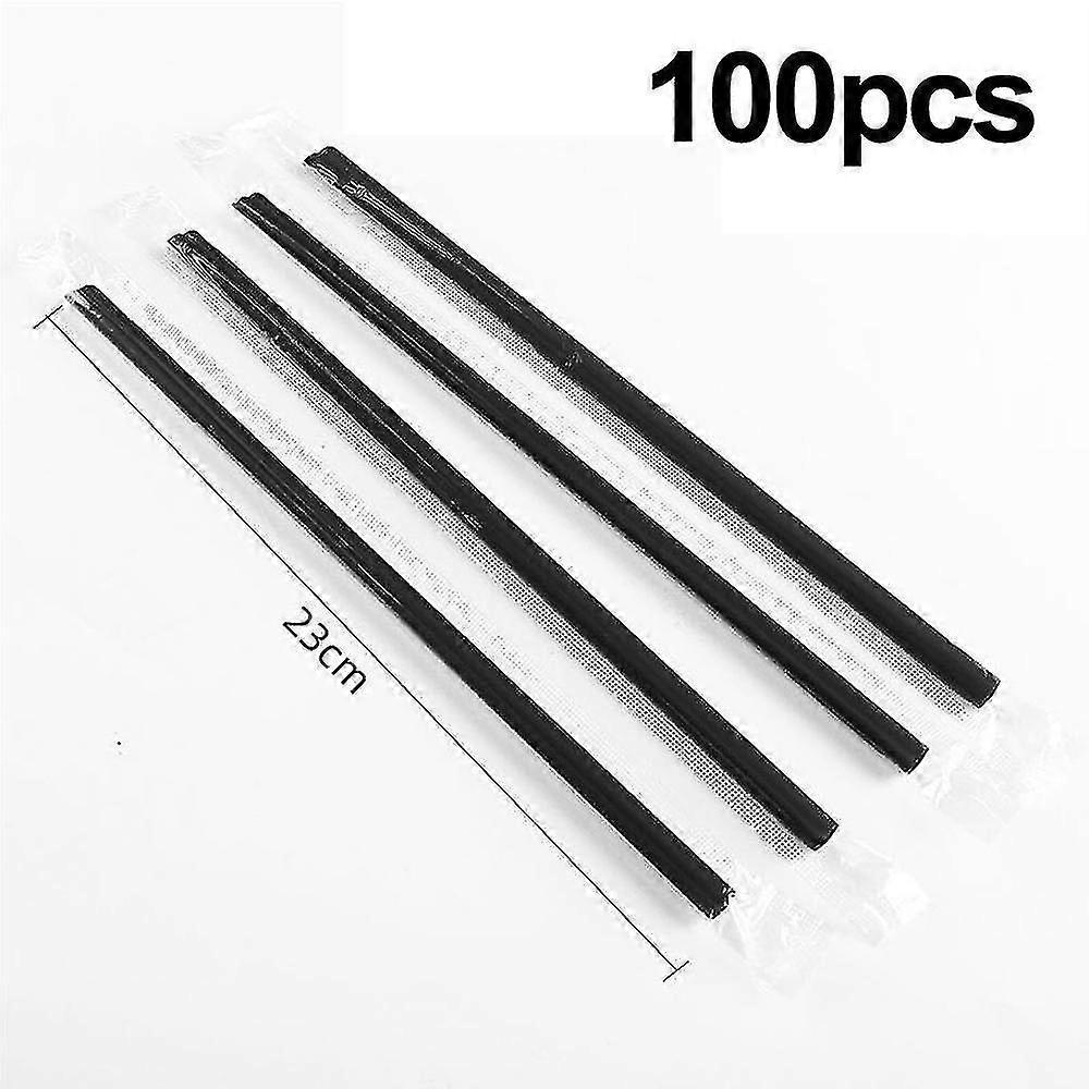 100pcs Heart Shaped Straws Disposable Drinking Cute Straw Individually Wrapped Straw Valentines Day Birthday Party