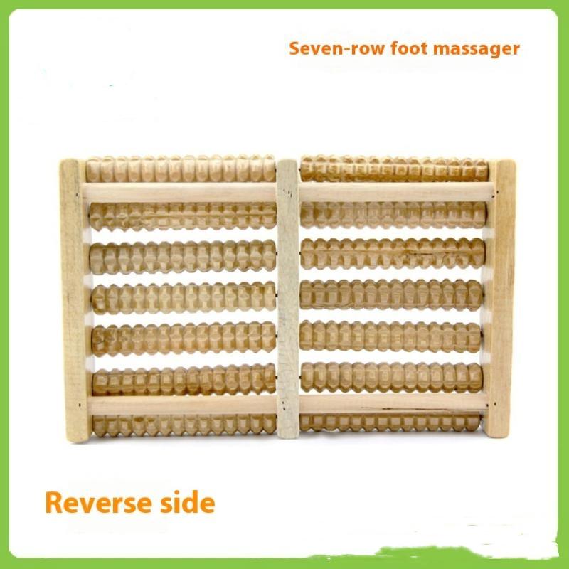 1Pc Wooden Foot Massager Roller Reflexology For Stress Fitness Health Care Feet Massager Colorful Massage Roller Pain Relief