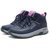 Skechers Versatile Mid-Top Outdoor Functional Shoes Women Shoes Blue Purple 180086-NVPR