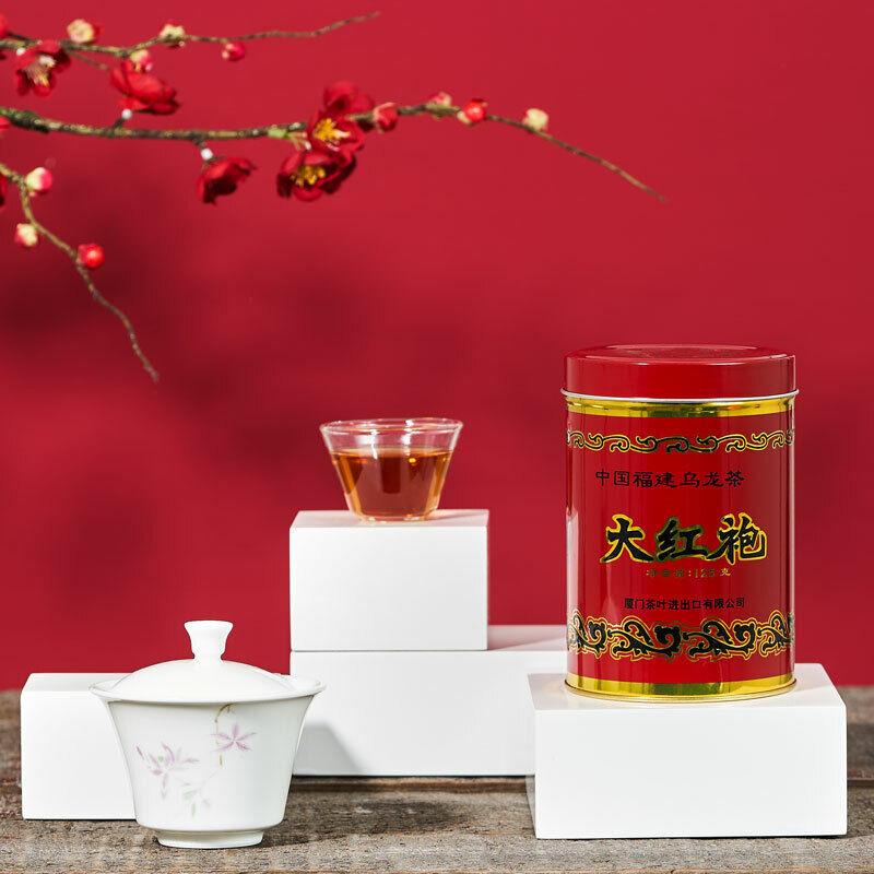 Sea Dyke TA HUNG PAO AT103 ÇİN FUJIAN OOLONG ÇAY Da Hong Pao 125g Teneke