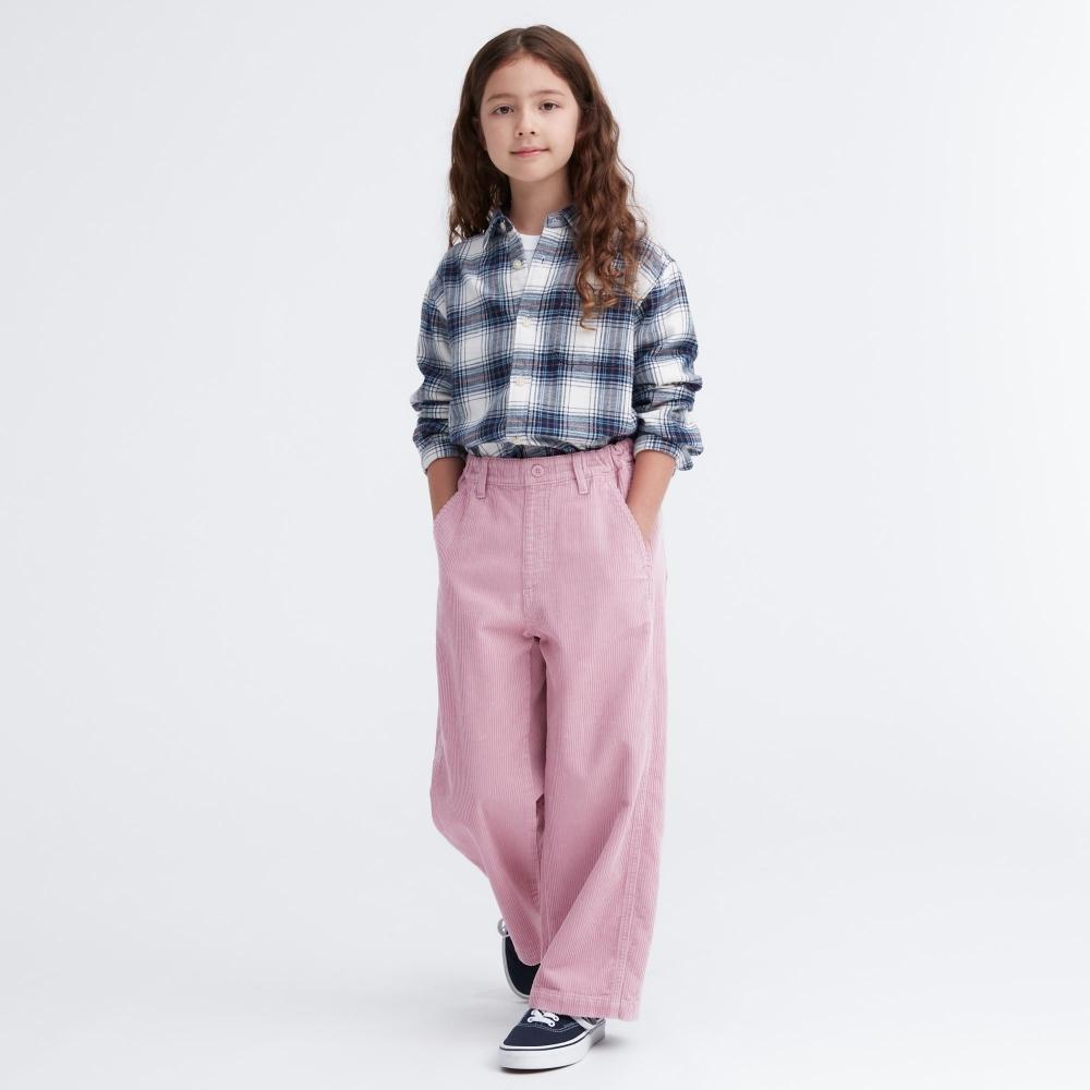 

UNIQLO JAPAN GIRLS вельветовые мешковатые брюки