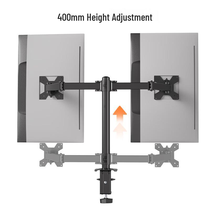 OLOEY Monitor Arm Stand with Clamp & Grommet Mount