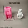 3D Animal Shape Silicone Candle Molds Animal Shape Resin Silicone Molds for Epoxy Resin Candle Making Gypsum Decoration