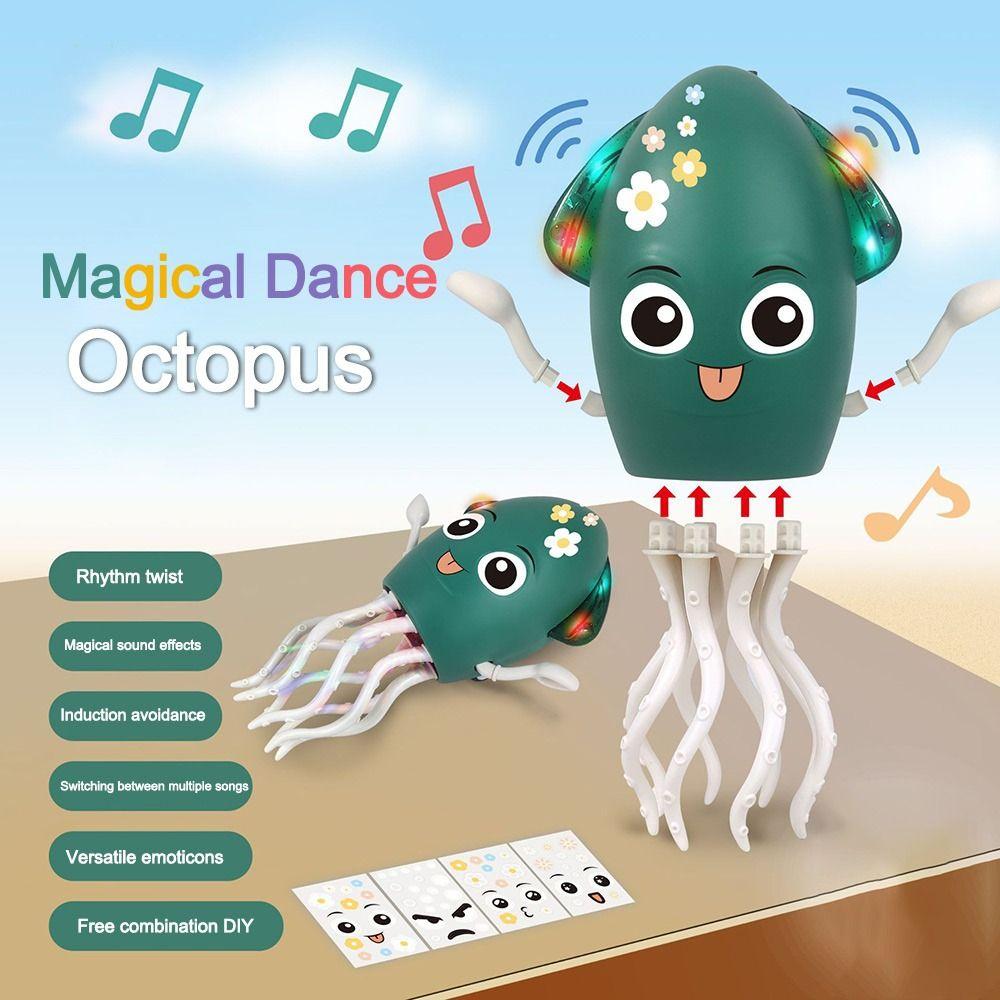 Eight-claw Twisting Dancing Octopus Toy Magical Stress Relieving Toys  for Children's Gift