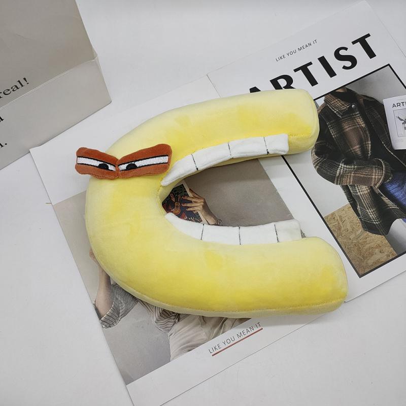 Alphabet Lore Plush Doll Soft Stuffed Cute Cartoon Character Plush Toy For Children Christmas