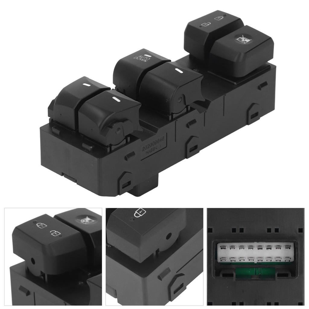Car Left Driver Master Door Window Switch 93570 3X000 Replacement for Hyundai Elantra 2011‑2015