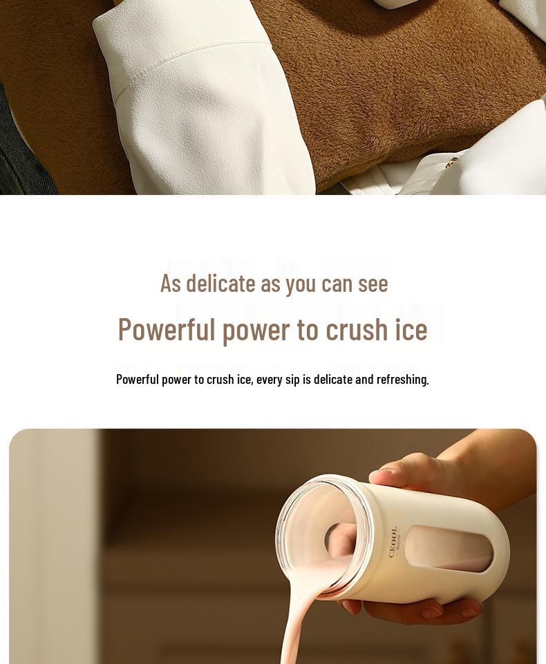 CEOOL Miss President Hordozható Mini Multifunkcionális Gyümölcscentrifuga és Jégzúzó