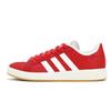 Grand Court Base 00s Walkable Slip Resistant Low Top Skateboard Shoes Unisex Red IH6185(Team412-)